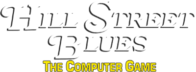 Hill Street Blues logo for Amiga